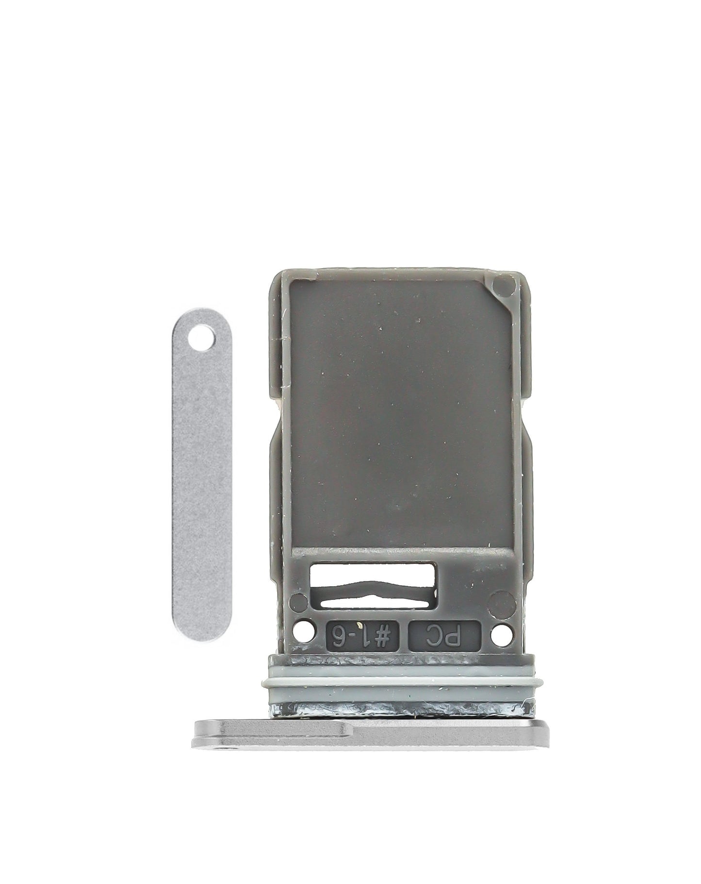 Single Sim Card Tray for Galaxy S25 Ultra (TITANIUM WHITESILVER)