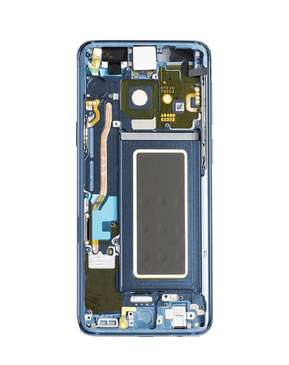 OLED Assembly with Frame for Galaxy S9 (G960) (CORAL BLUE) (Premium)