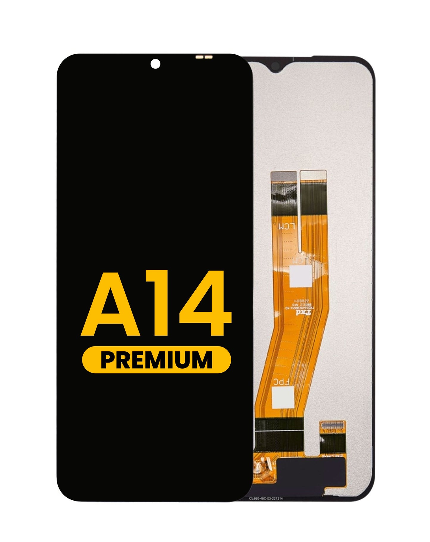 LCD Assembly without Frame for Galaxy A14 (A145P / A145R / 2023) LCD Assembly (Premium)