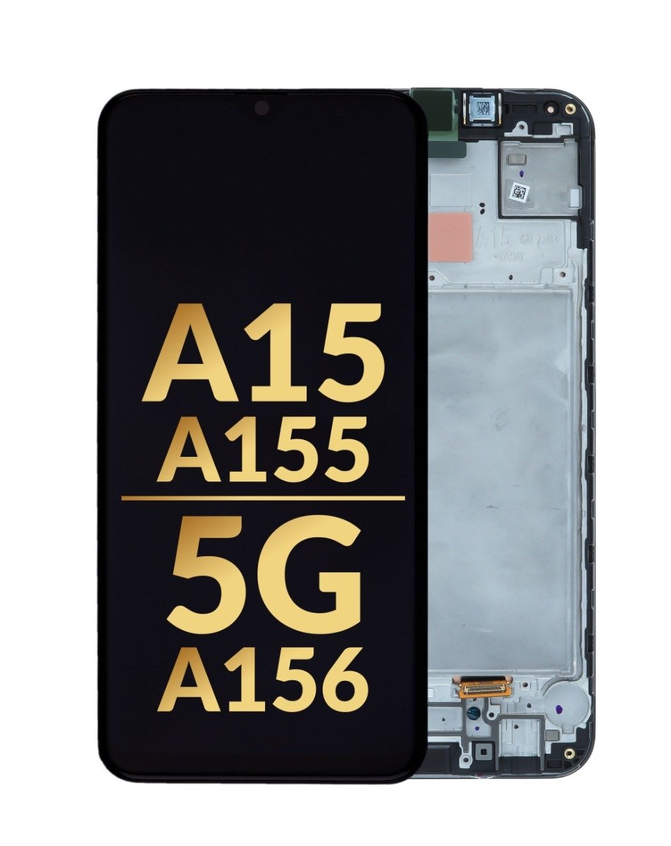 SGA A15 4G/ 5G 2023 (A156) Screen Assembly (With The Frame) (Service Pack) (Black)
