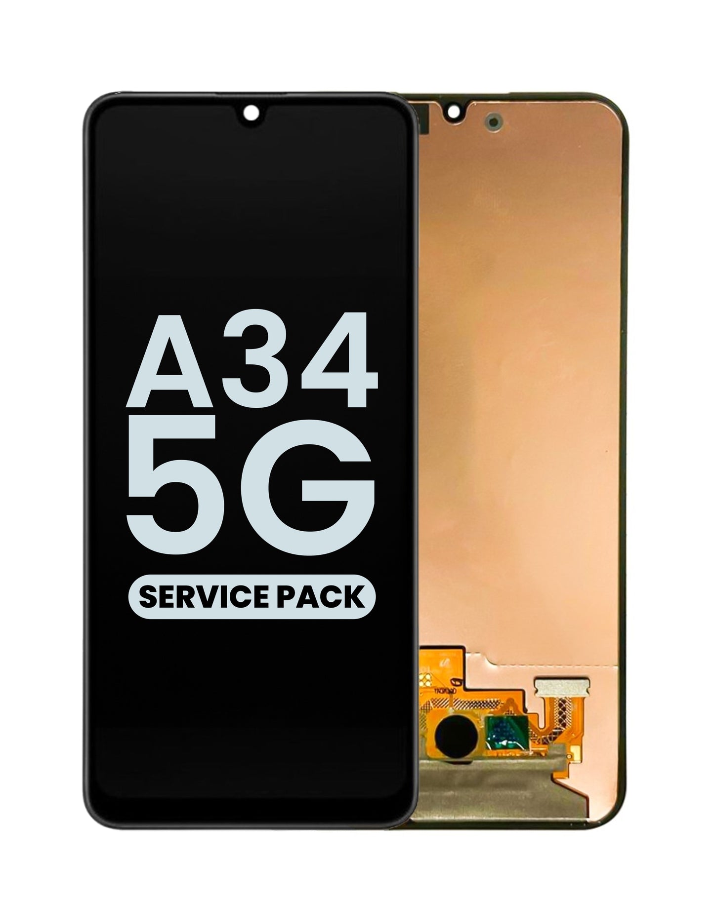 OLED Assembly without Frame for Galaxy A34 5G (A346 / 2023) (Service Pack)