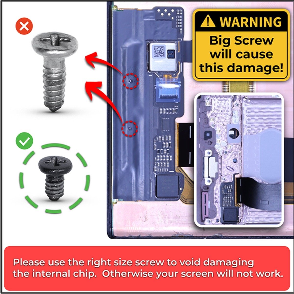 OLED Assembly with Frame for Galaxy Note 20 Ultra N985 / N986 (MYSTIC BLACK) (Premium)