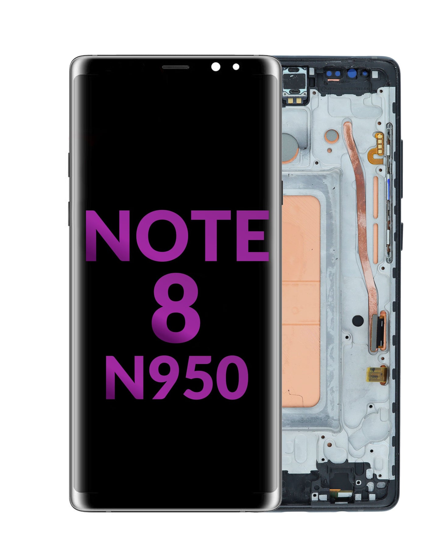 LCD Assembly with Frame for Galaxy Note 8 N950 (MIDNIGHT BLACK) (Aftermarket INCELL)
