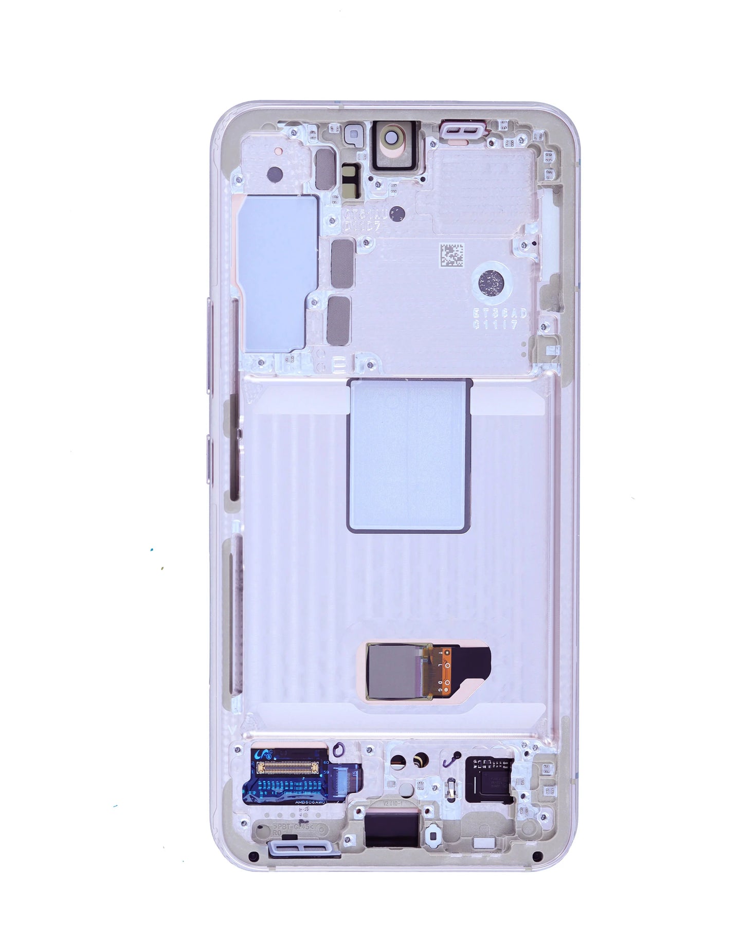 OLED Assembly with Frame for Galaxy S22 (S901) (VIOLET) (Service Pack)