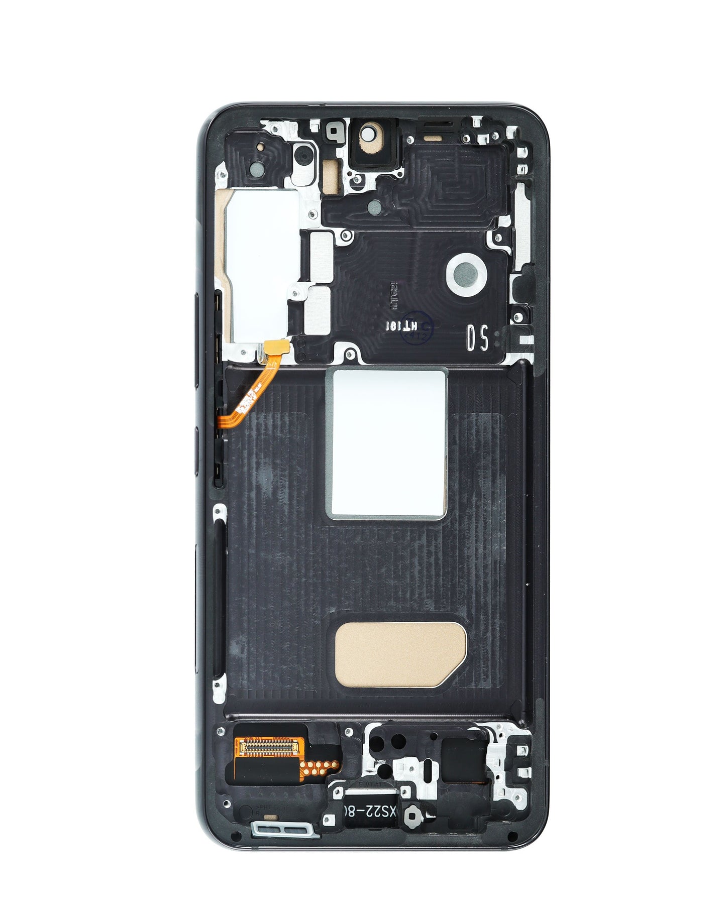LCD Assembly with Frame for Galaxy S22 S901 (PHANTOM BLACK) (Aftermarket Incell) (Does not support Fingerprint)