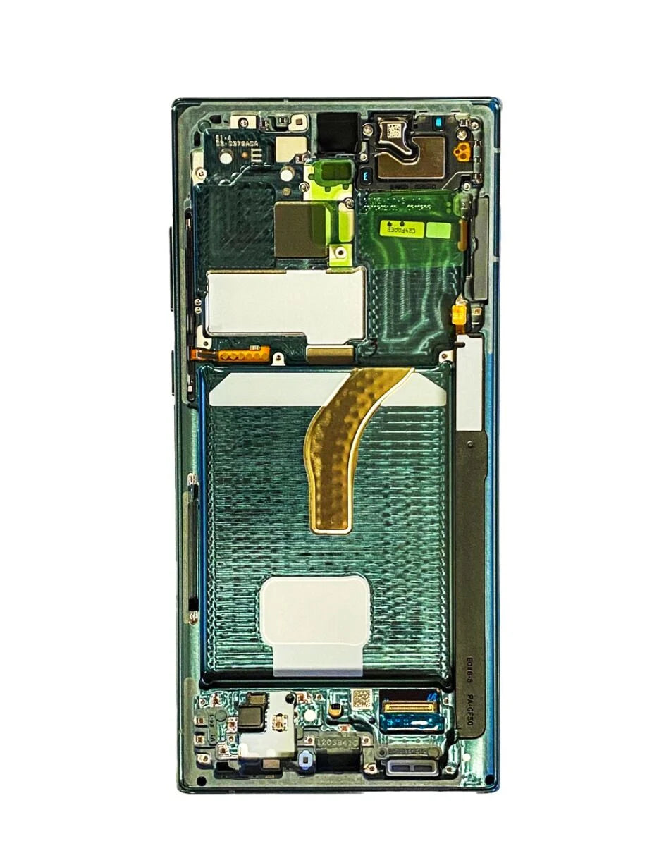 OLED Assembly with Frame for Galaxy S22 Ultra (S908) (GREEN) (Aftermarket OLED)