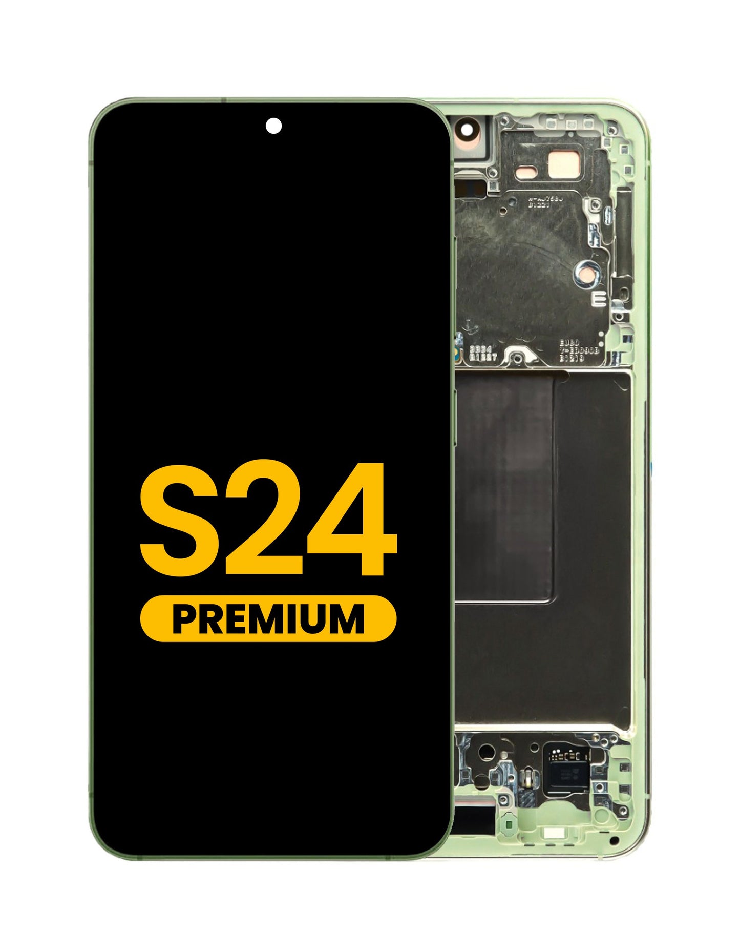 OLED Assembly with Frame for Galaxy S24 (S921) (JADE GREEN) (Premium)