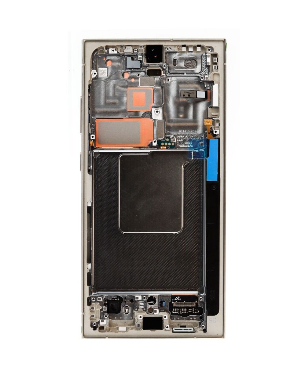OLED Assembly with Frame for S24 Ultra (S928) (TITANIUM GRAY) (Aftermarket OLED)