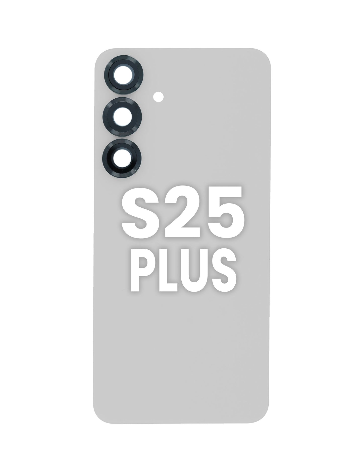 Back Cover with Camera Lens and Adhesive for Galaxy S25 Plus (SILVER SHADOW)