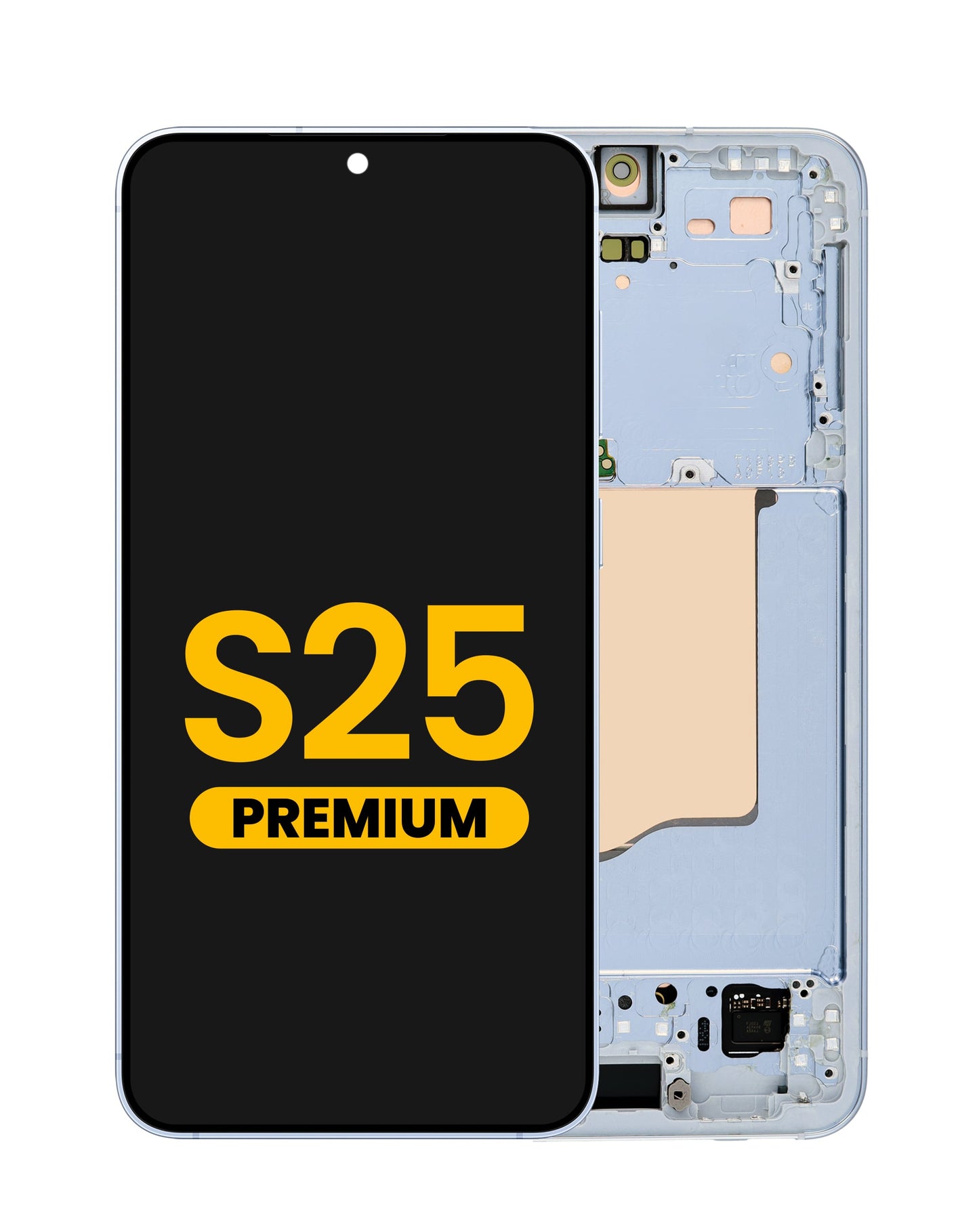 OLED Assembly with Frame for S25 (S931) (ICYBLUE) (Premium)