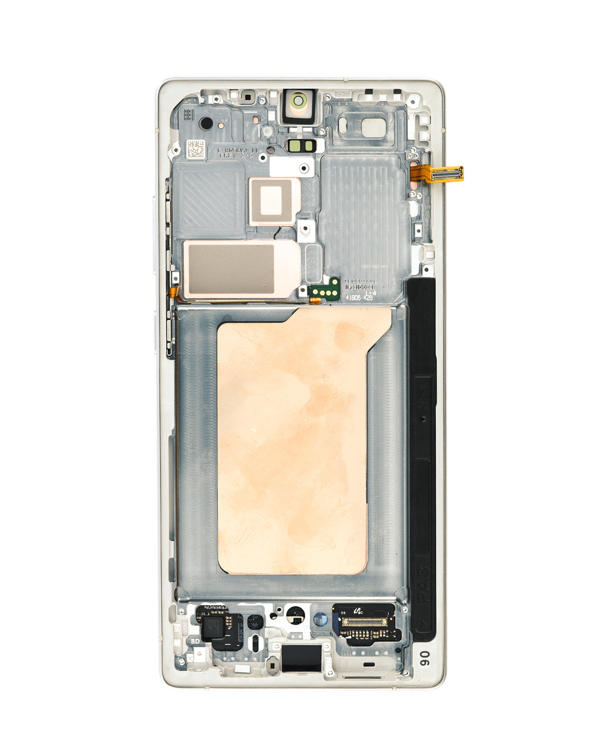 OLED Assembly with Frame for Galaxy S25 Ultra (S938) (Titanium Pink Gold) (Premium)