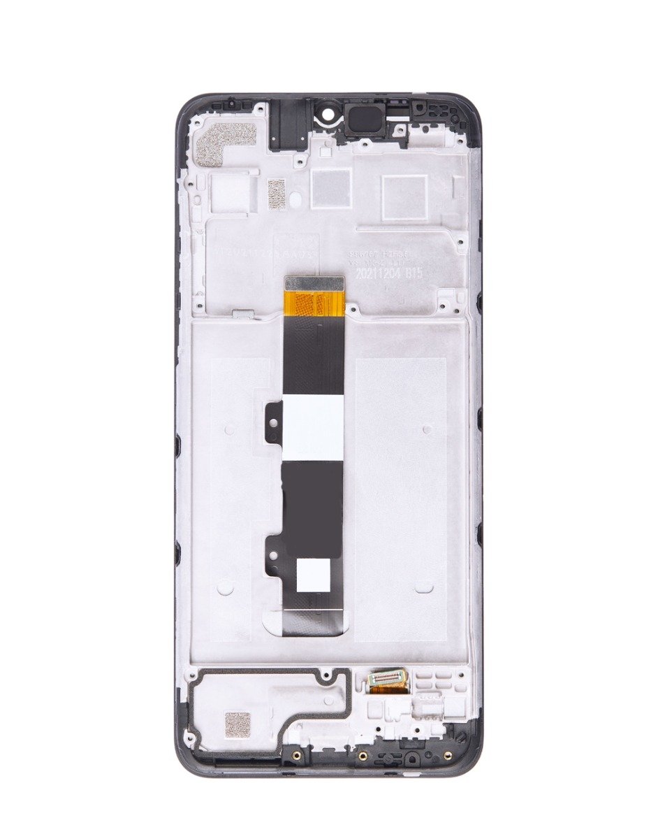 Motorola G Pure (XT2163) Screen Assembly (With The Frame) (Refurbished) (Black)