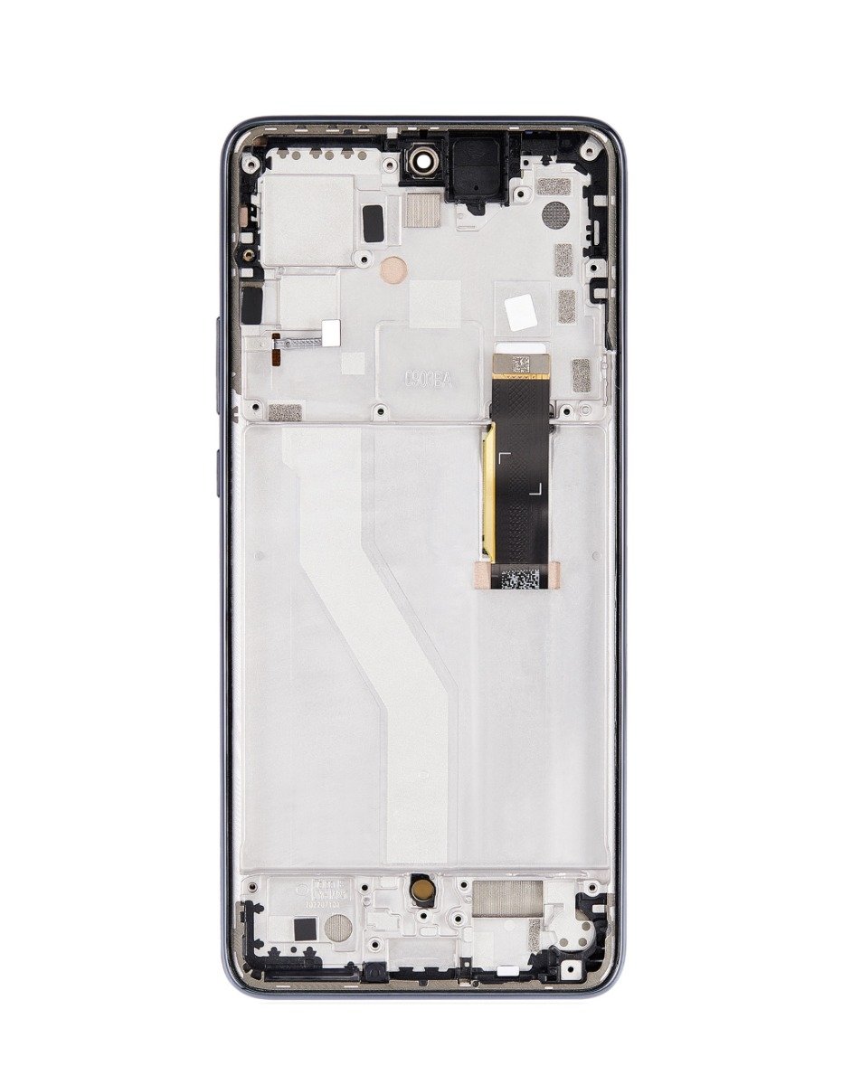 Moto Edge 5G 2022 (XT2205-1) Screen Assembly (With The Frame) (Refurbished) (Gray)