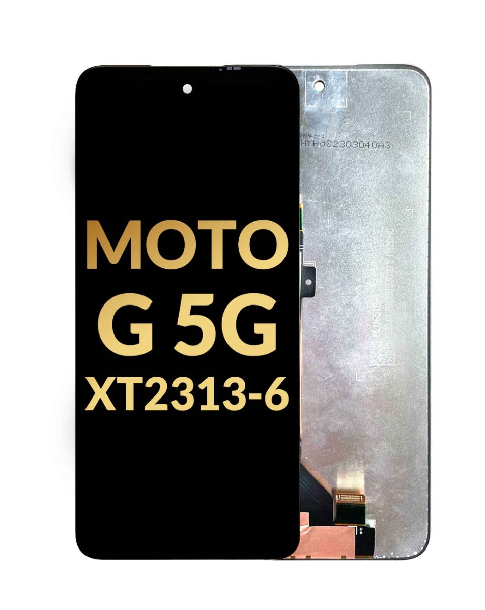Motorola G 5G 2023 (XT2313) Screen Assembly (Without The Frame) (Refurbished) (Black)