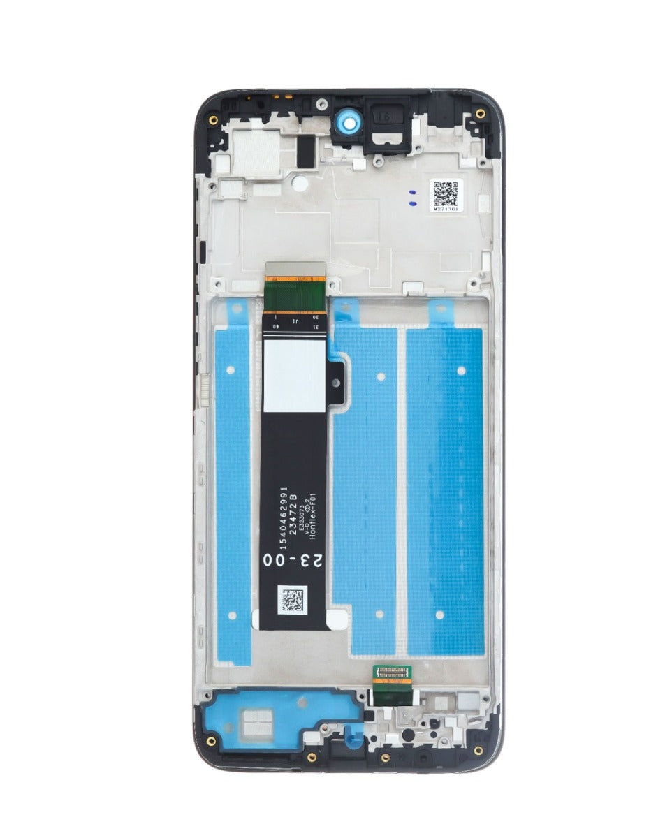 Motorola G Play 2024 (XT2413) Screen Assembly (With The Frame) (Refurbished) (Black)