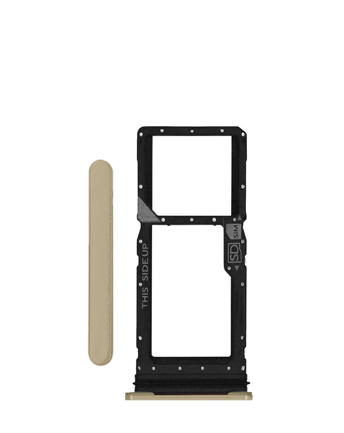 Sim Card Tray for Motorola Moto G Stylus 5G 2024 (XT2419 / 2024) (GOLD)