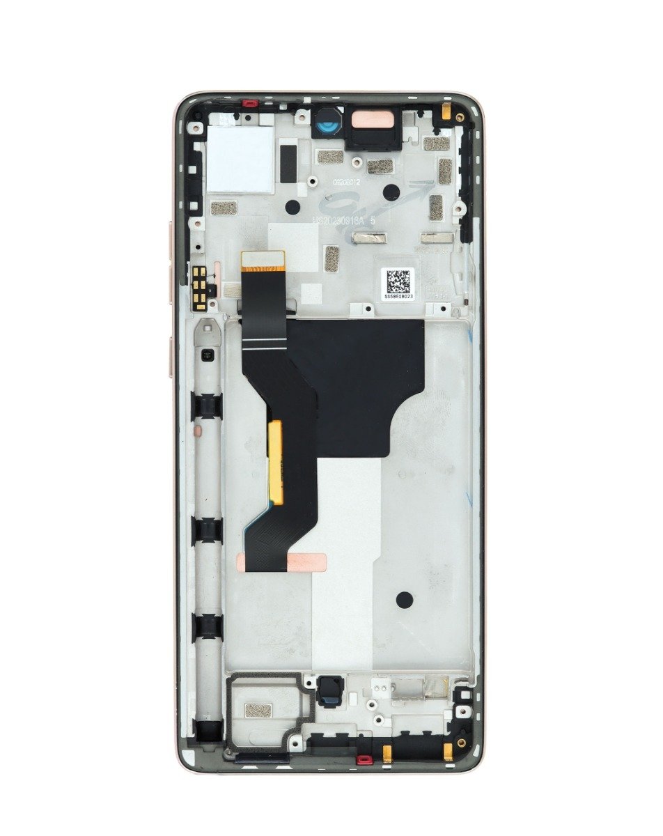 OLED Assembly with Frame for Motorola Motorola G Stylus 5G (XT2419 / 2024) (CARAMEL LATTE) (Premium)