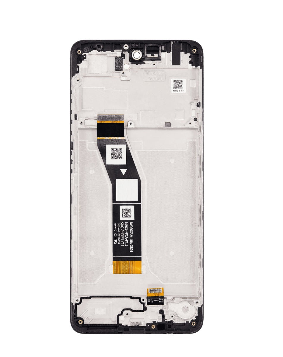 LCD Assembly with Frame for Motorola Moto G04 (XT2421 / 2024) (Premium)