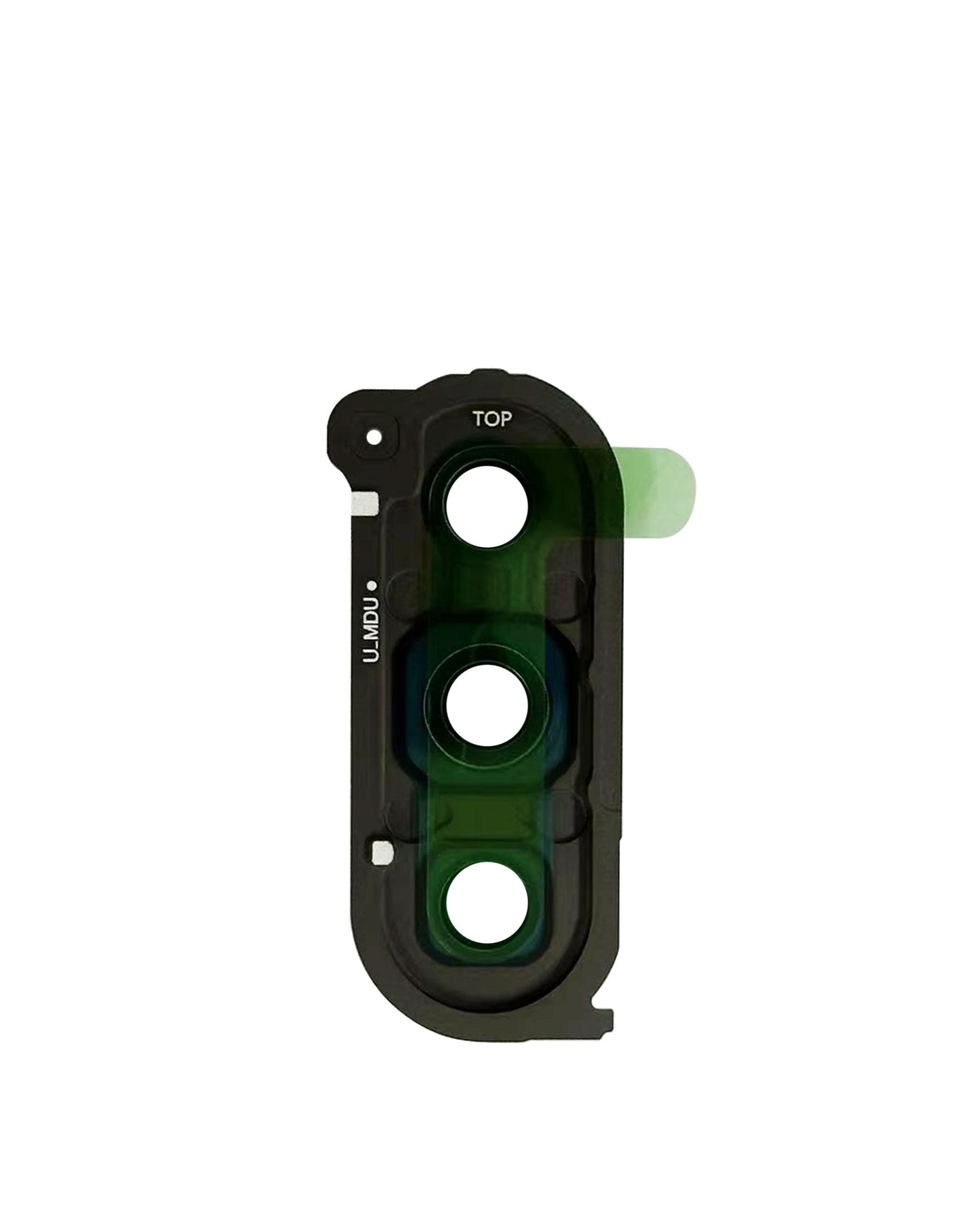 Back Camera Lens with Bezel Ring for Galaxy Z Fold 5 (BLACK)