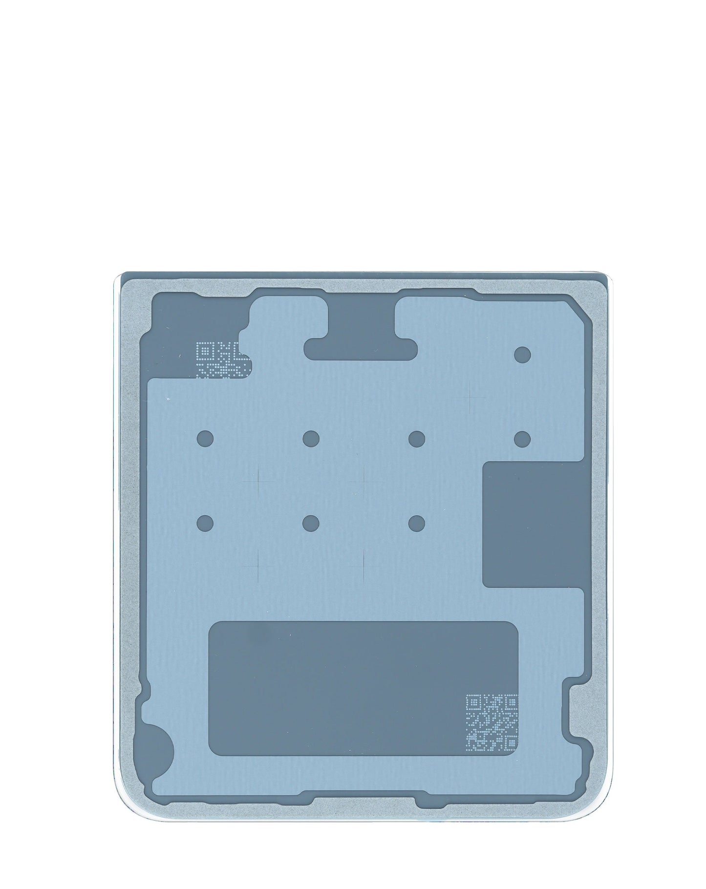 Back Glass with Camera Lens for Galaxy Z Flip 5 F731 (Service Pack) (Graphite)