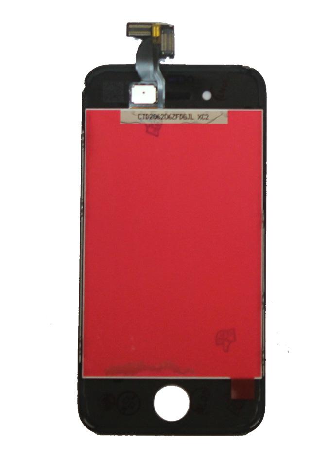 iPhone 4 LCD Assembly (Aftermarket) (Black)