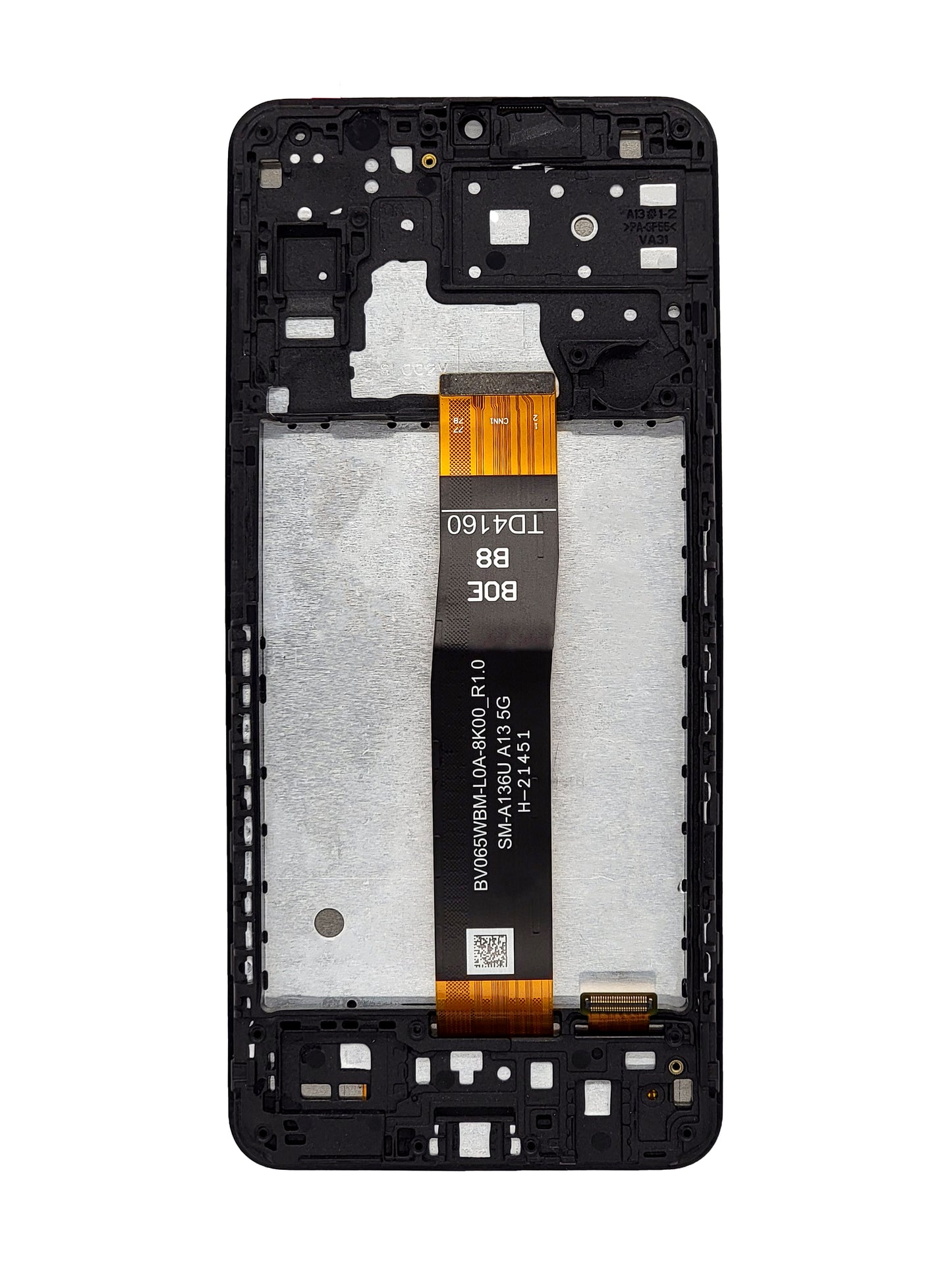 Samsung A13 5G 2021 (A136) Screen Assembly (With The Frame) (Refurbished) (Black)