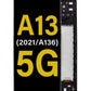 SGA A13 5G 2021 (A136) Screen Assembly (With The Frame) (Refurbished) (Black)