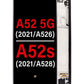 SGA A52 2021 4G (A525) / A52 5G (A526) A52s 2021 (A528) Screen Assembly (With The Frame) (OLED) (Awesome Black)