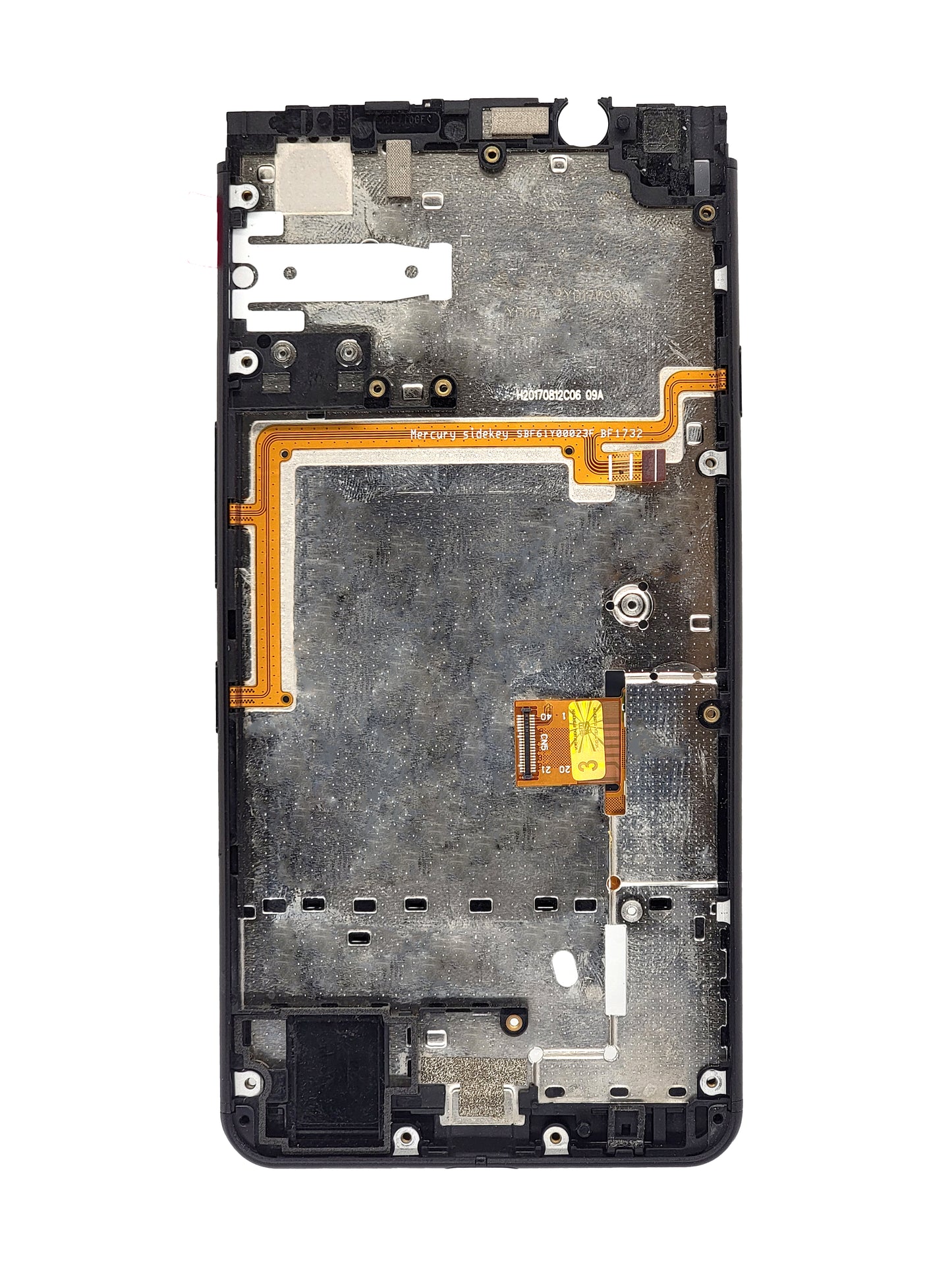 BB DTEK70 / KEY1 Screen Assembly (With The Frame) (Refurbished) (Black)