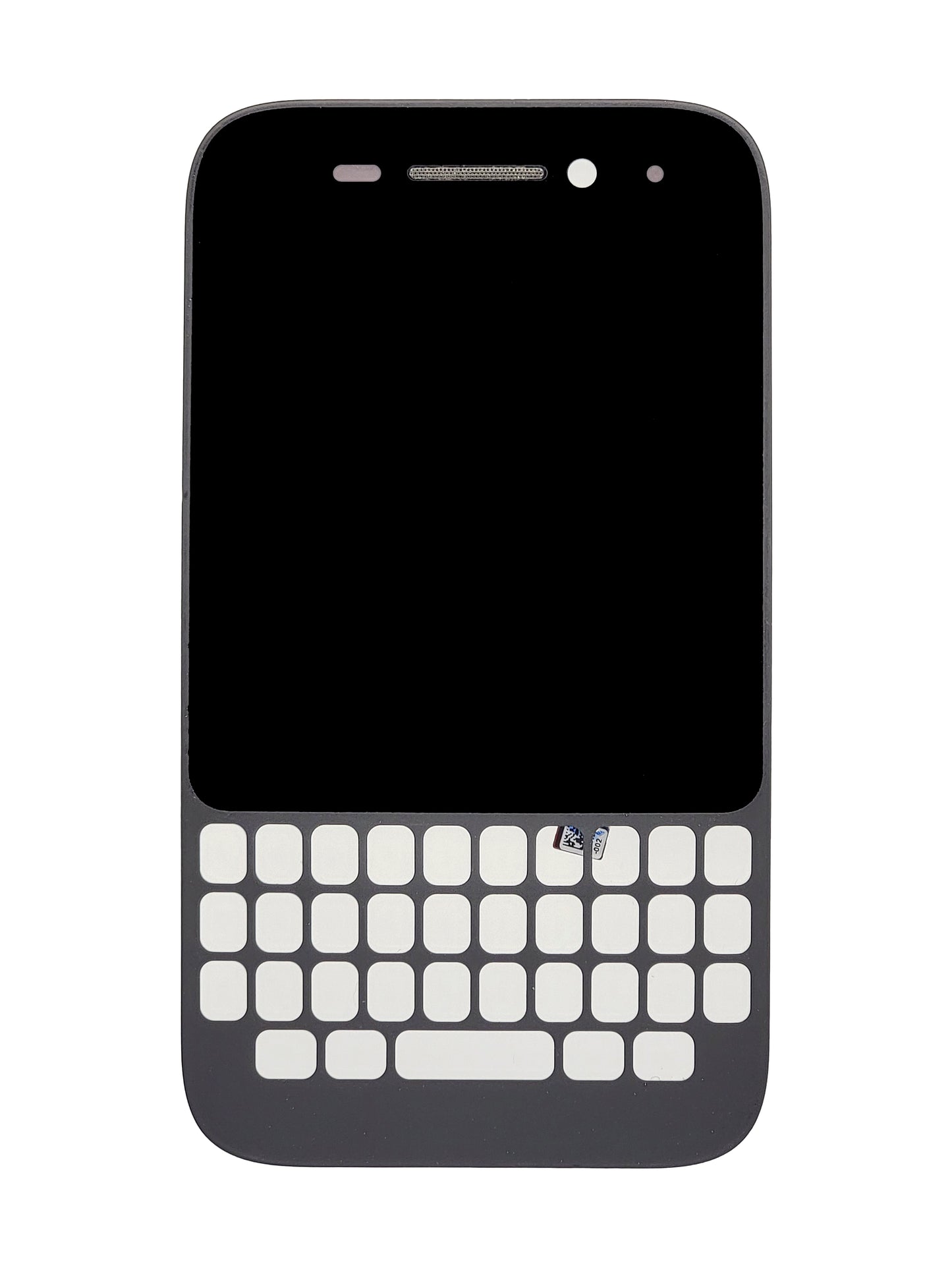 BB Q05 Screen Assembly (With The Frame) (Refurbished) (Black)