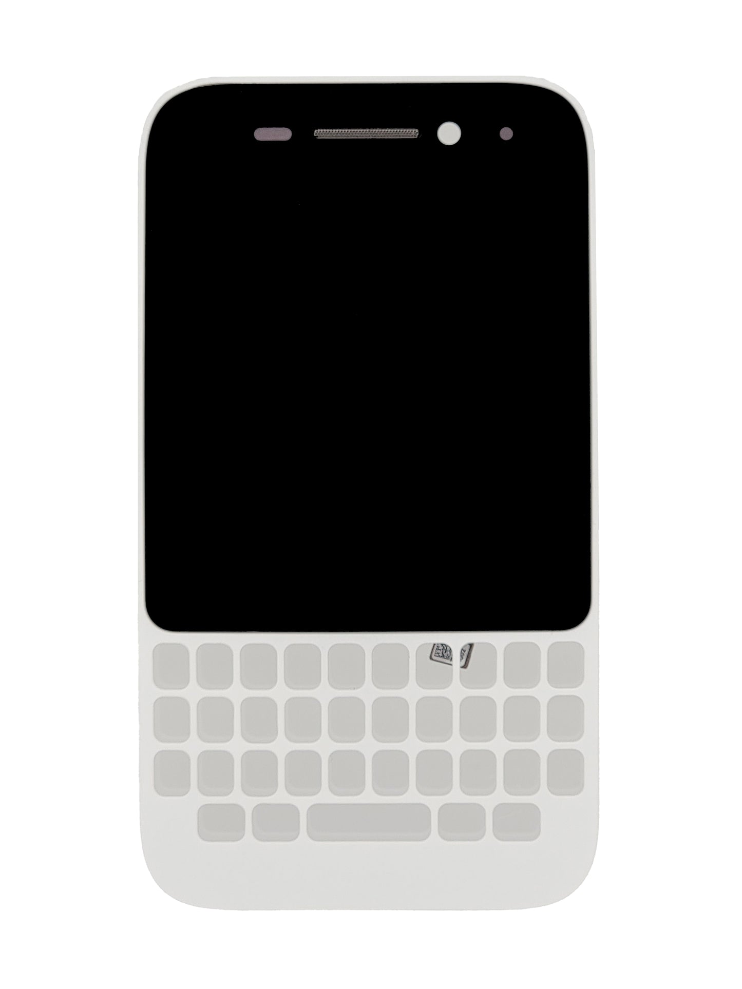 BB Q05 Screen Assembly (With The Frame) (Refurbished) (White)