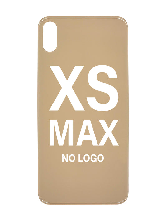 iPhone XS Max Back Glass (No Logo) (Gold)