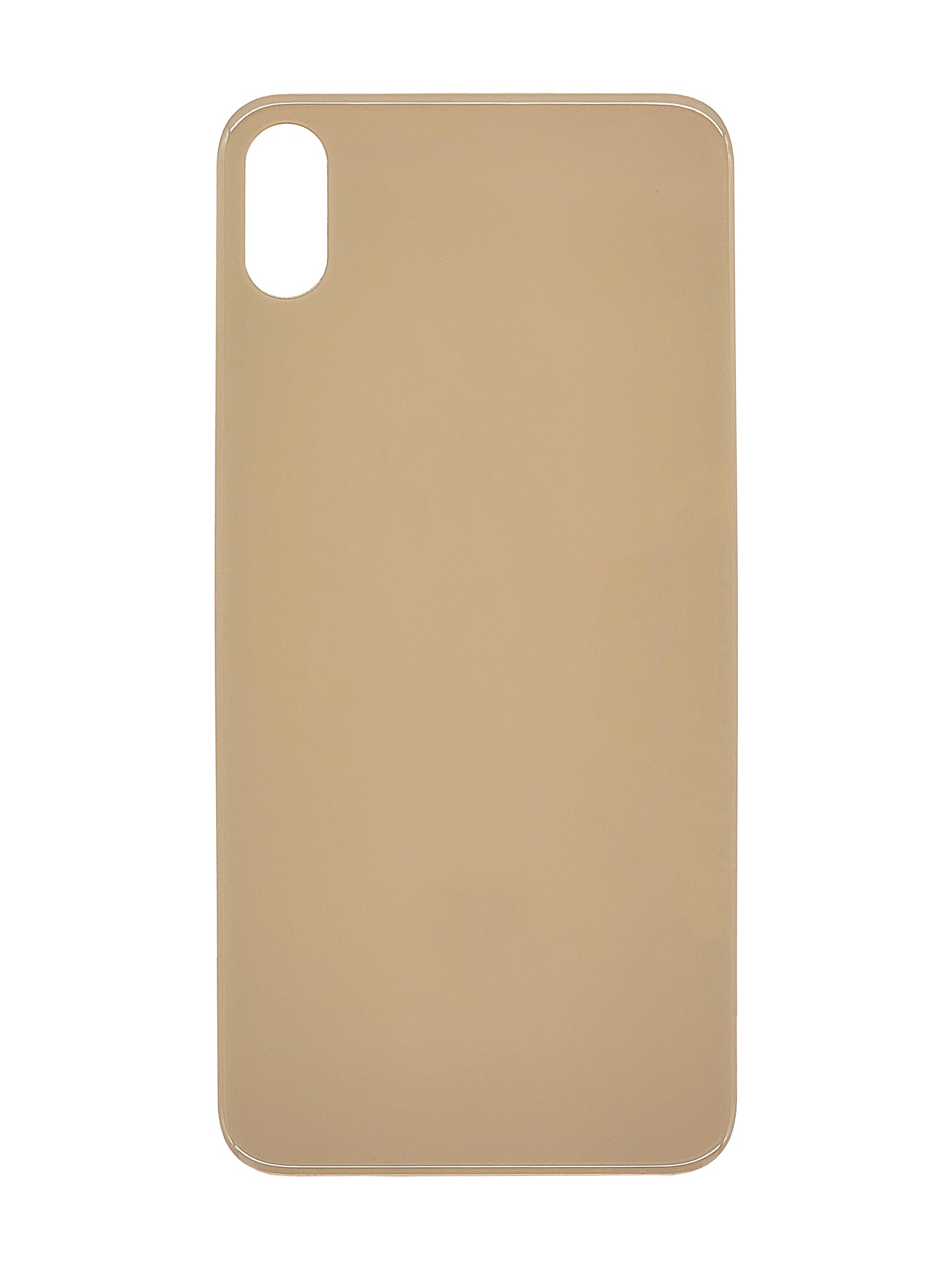 iPhone XS Max Back Glass (No Logo) (Gold)