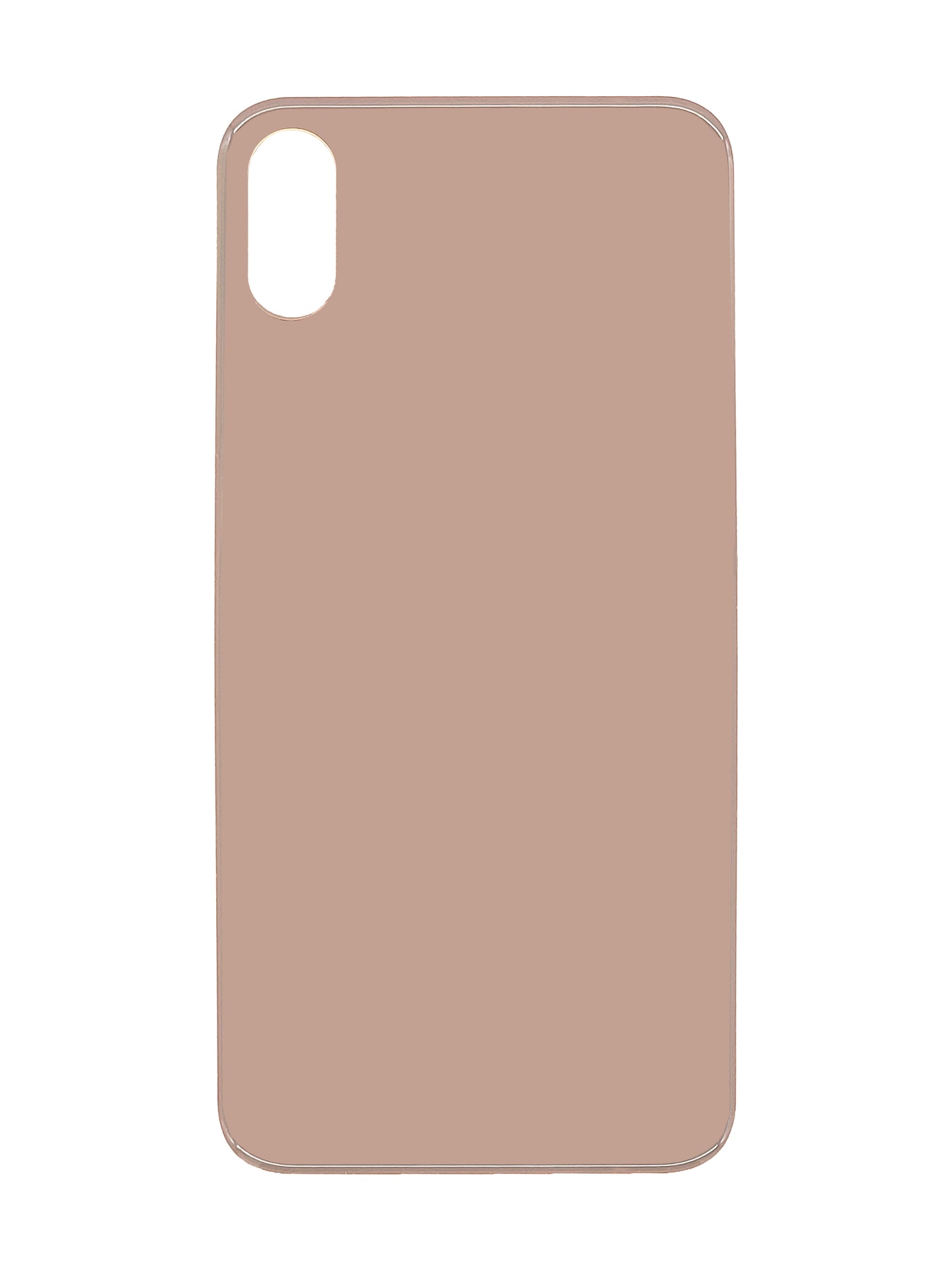iPhone XS Back Glass (No Logo) (Rose Gold)