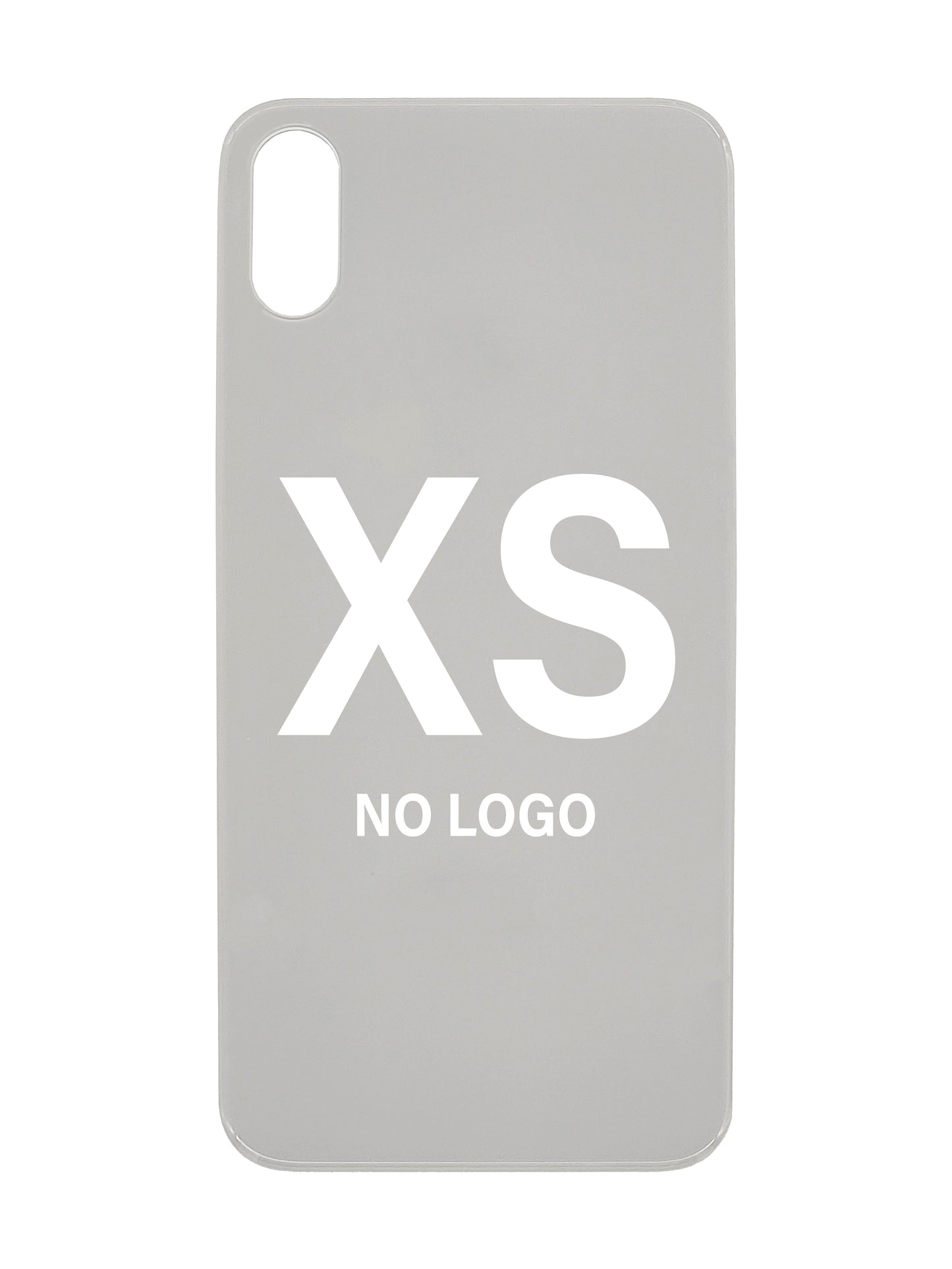 iPhone XS Back Glass (No Logo) (White)