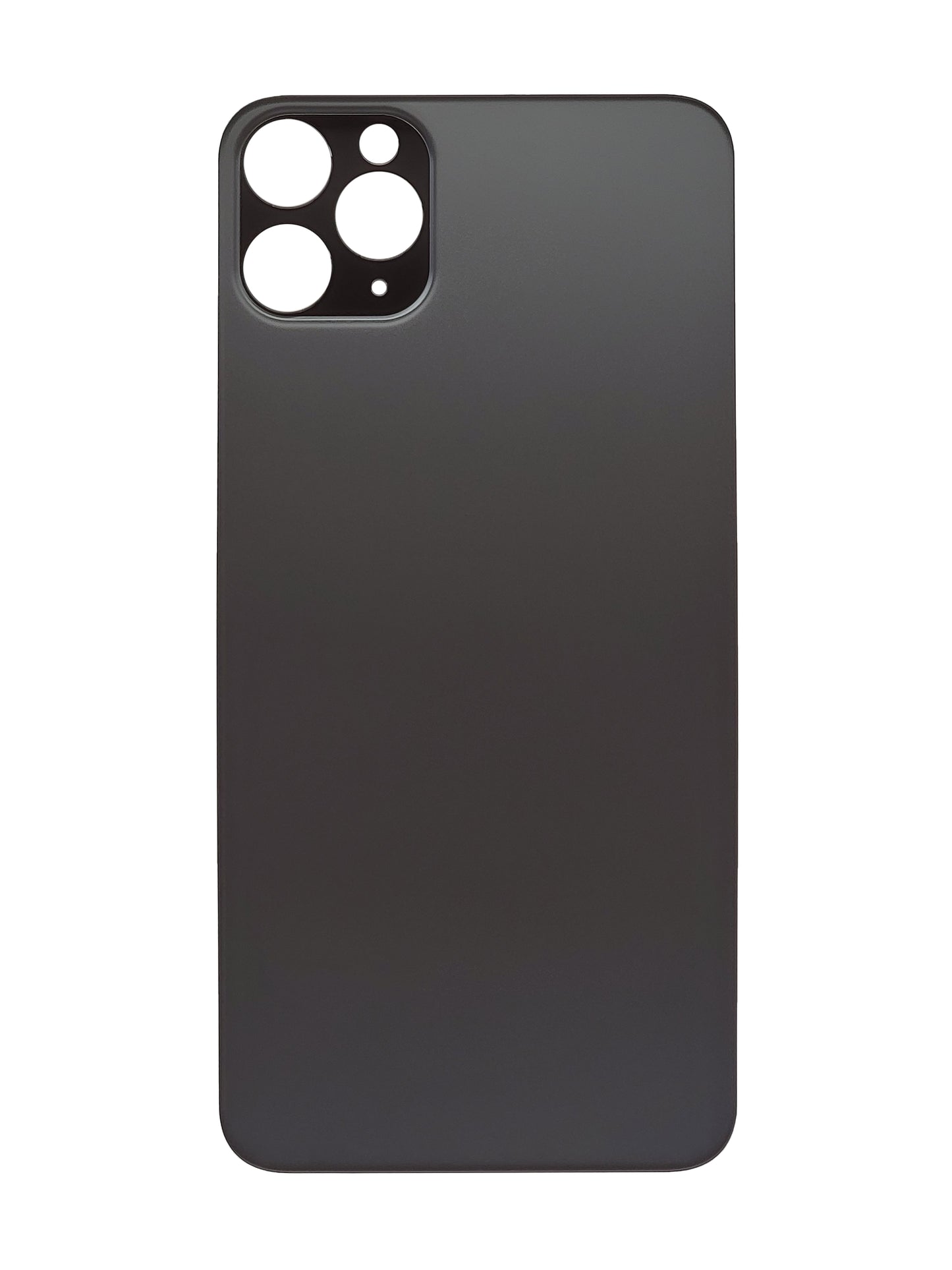 iPhone 11 Pro Max Back Glass (No Logo) (Black)