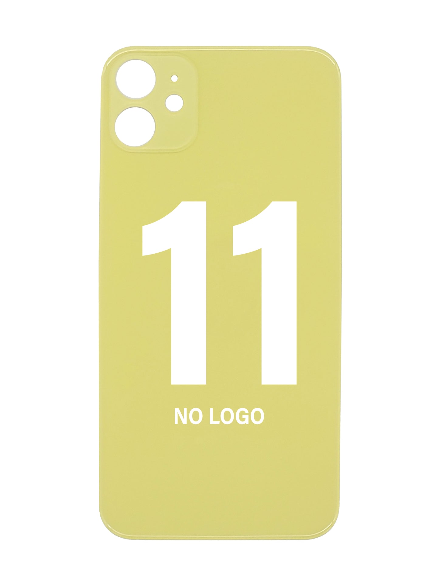 iPhone 11 Back Glass (No Logo) (Yellow)