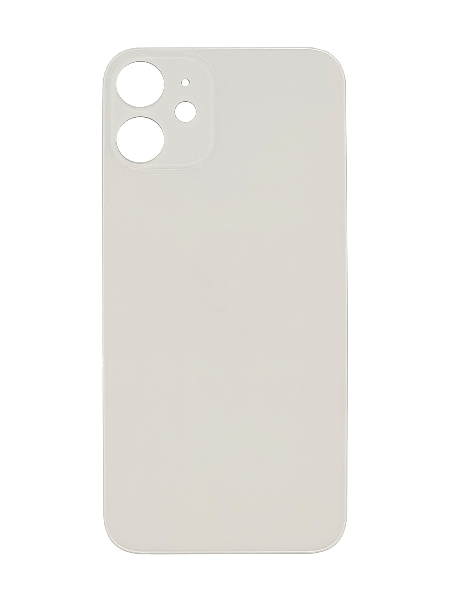 iPhone 12 Mini Back Glass (No Logo) (White)