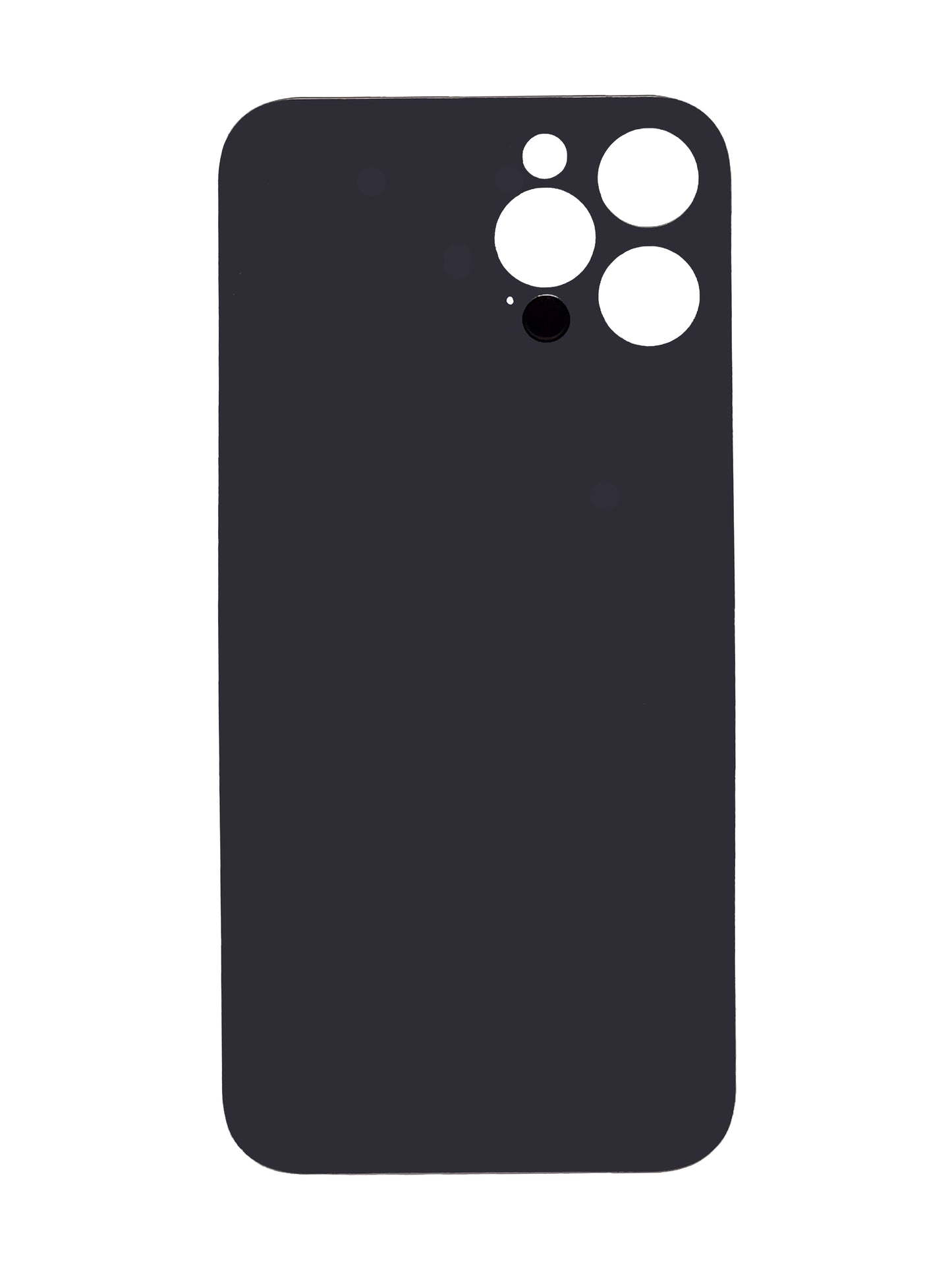 iPhone 12 Pro Max Back Glass (No Logo) (Silver)
