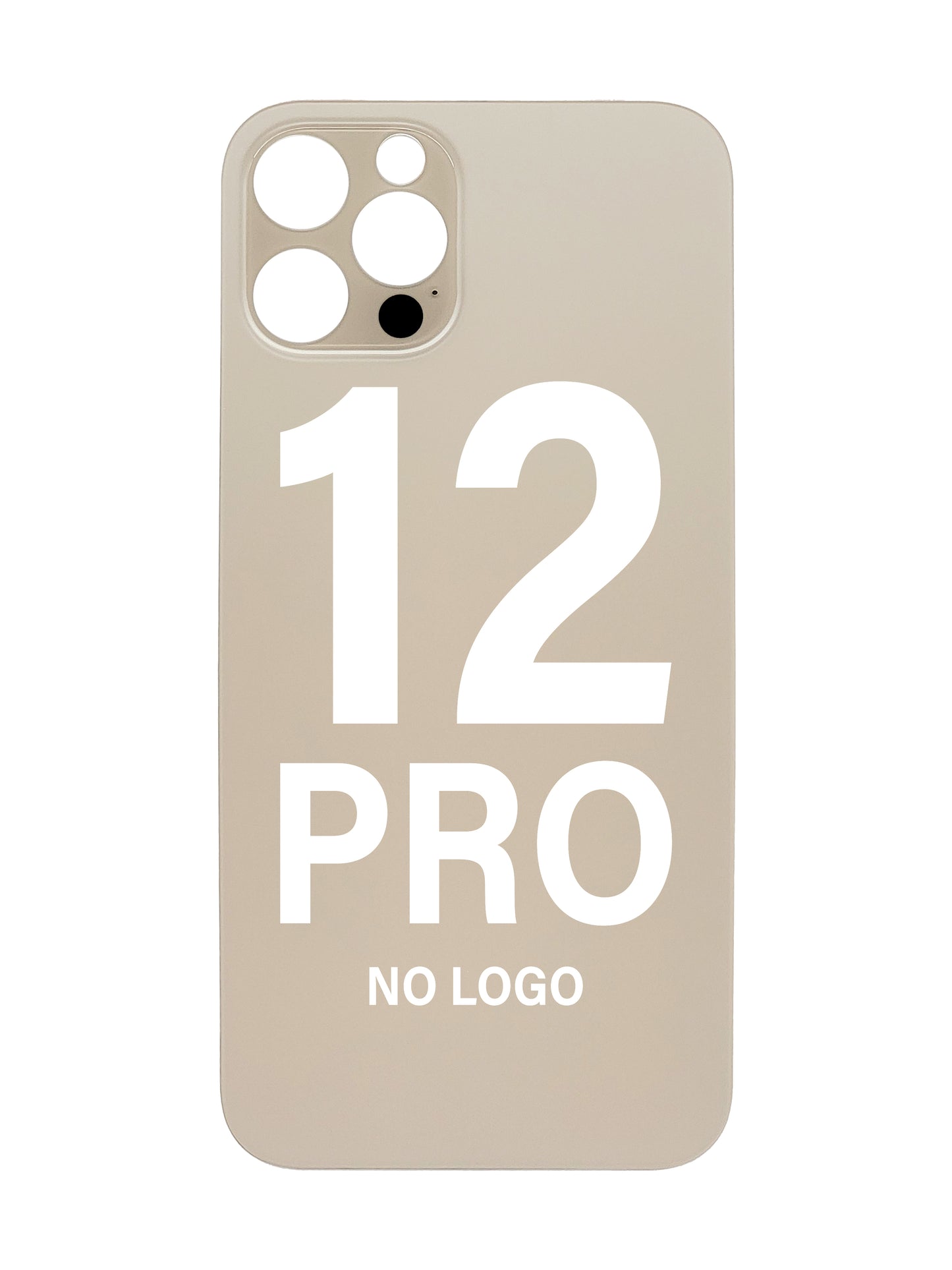 iPhone 12 Pro Back Glass (No Logo) (Gold)