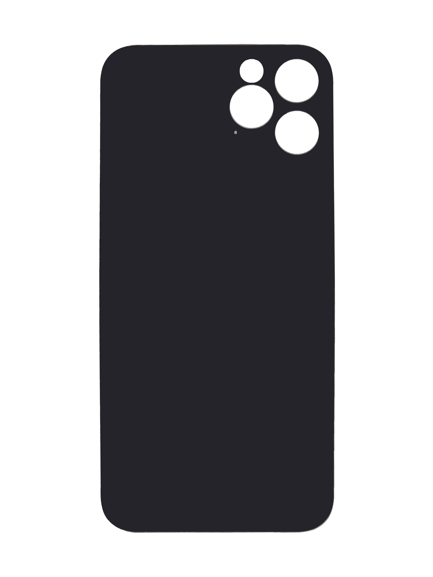 iPhone 12 Pro Back Glass (No Logo) (Silver)