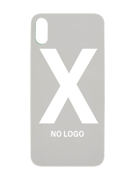 iPhone X Back Glass (No Logo) (White)