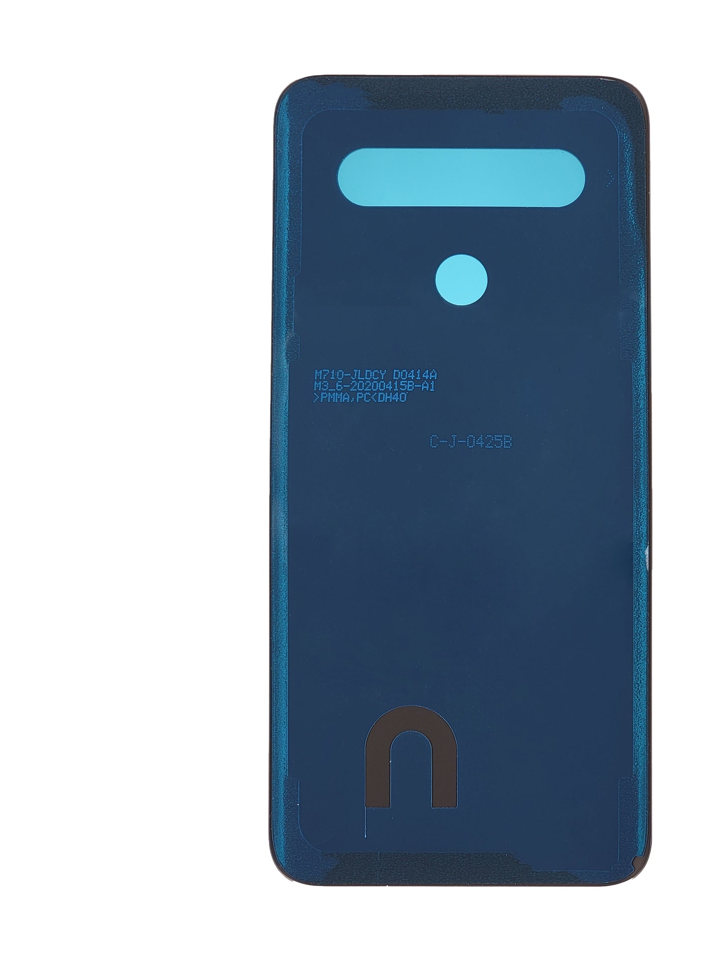 LG K61 Back Cover (Black)