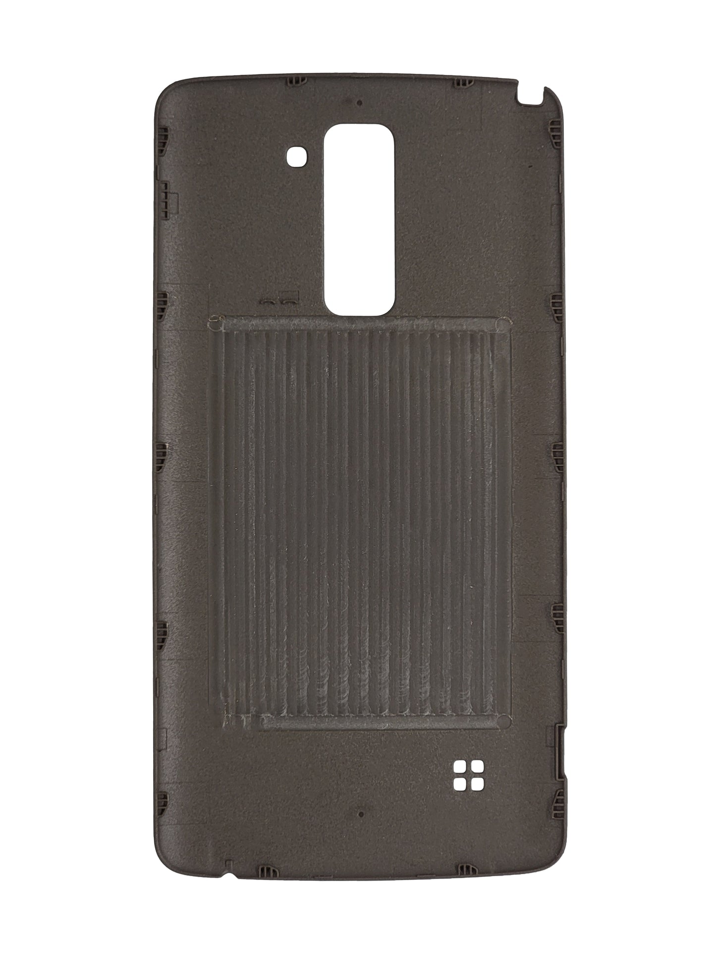 LG Stylo 2 Plus Back Cover (Black)