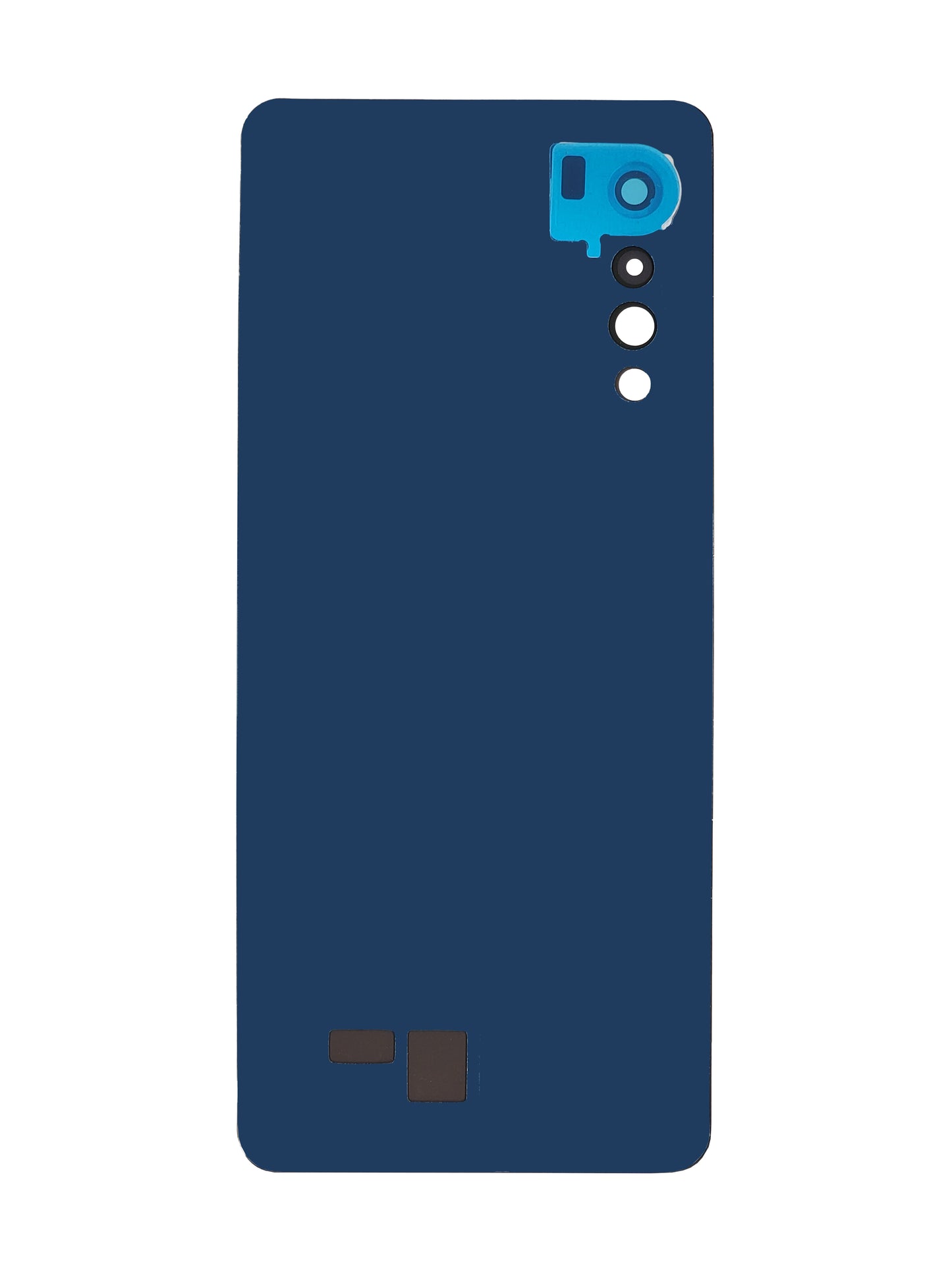 LG Velvet Back Cover (Black)