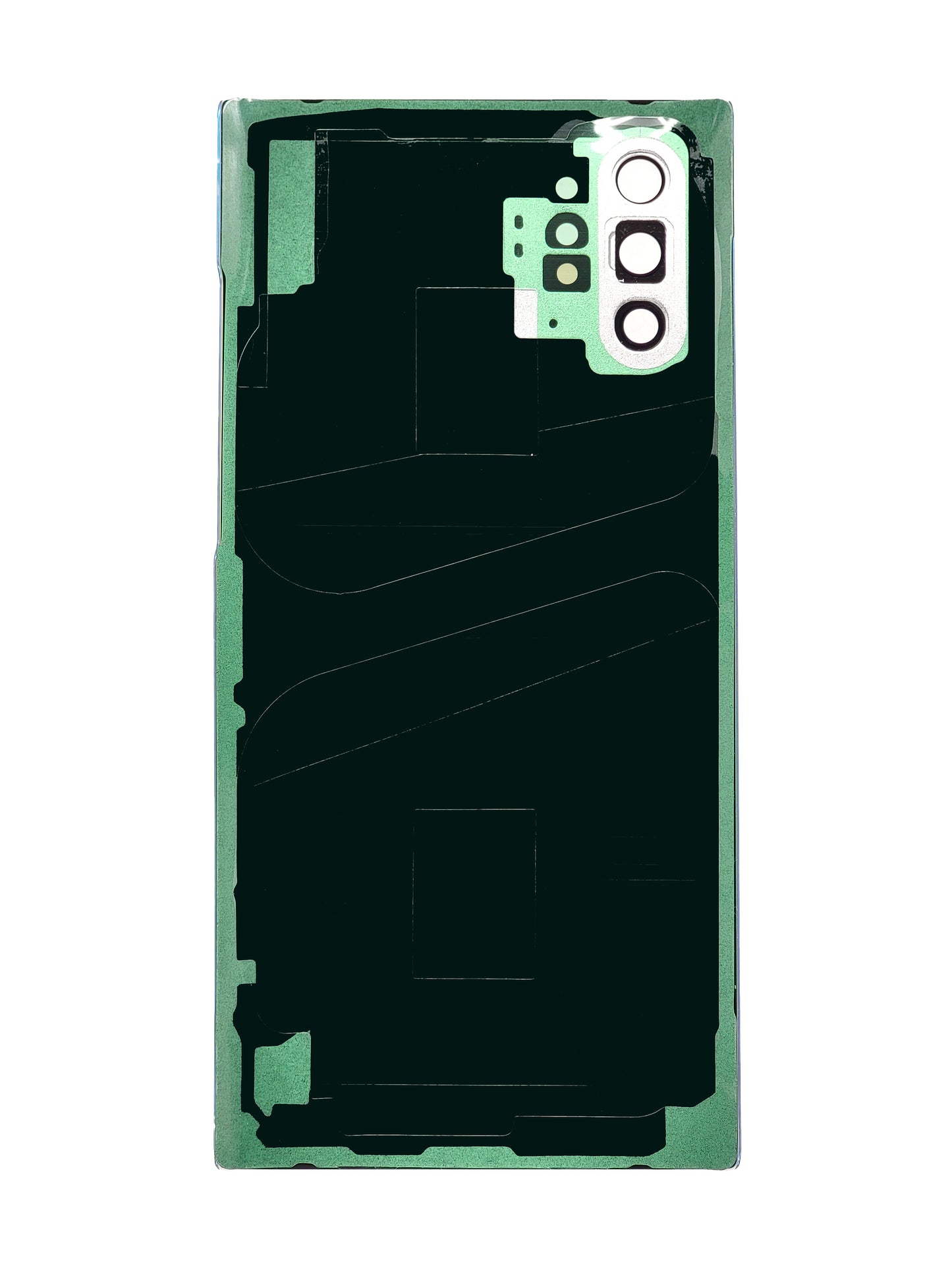 Samsung Note 10 Plus Back Cover (Silver)