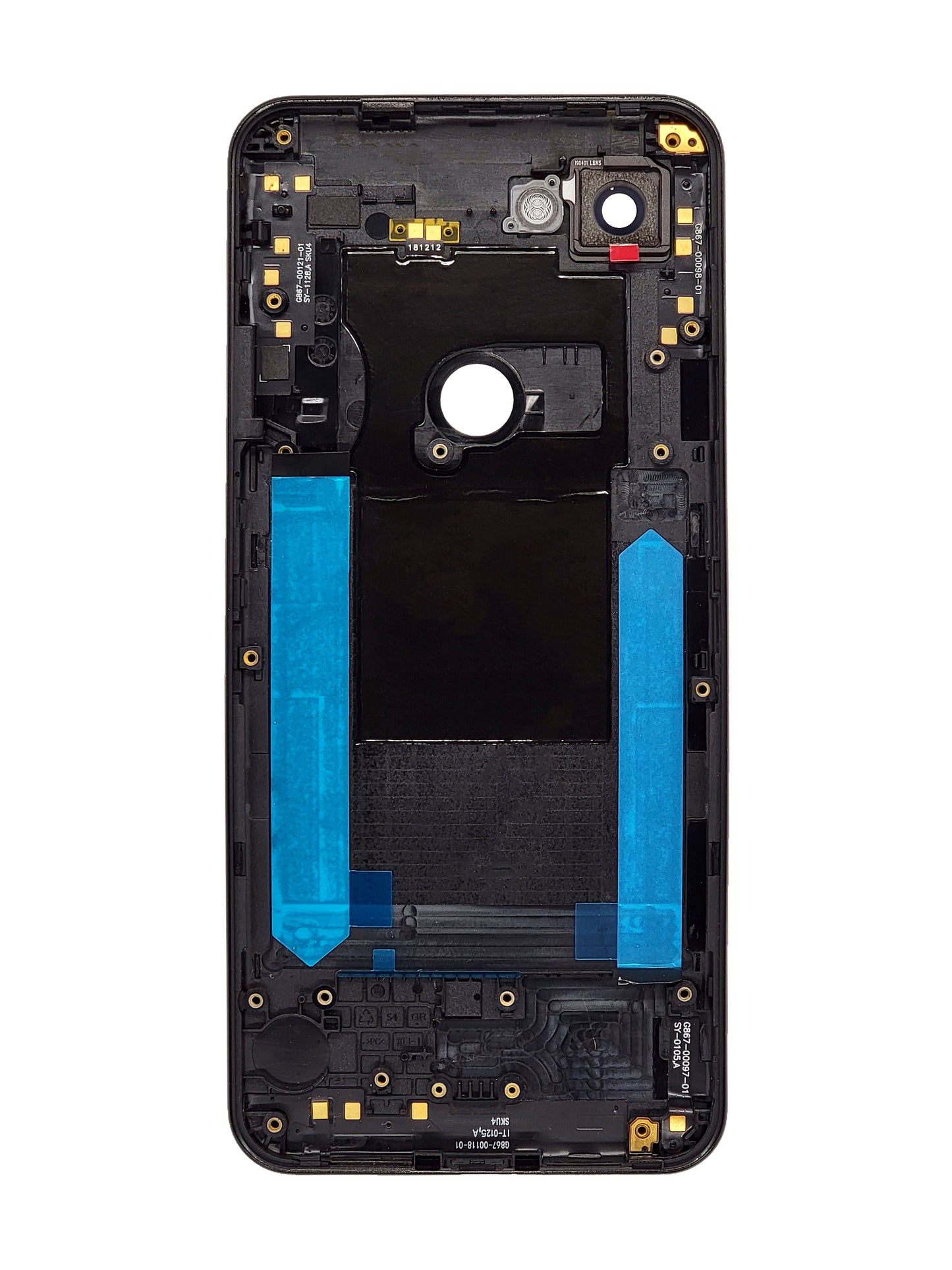 Google Pixel 3A Back Cover (Black)