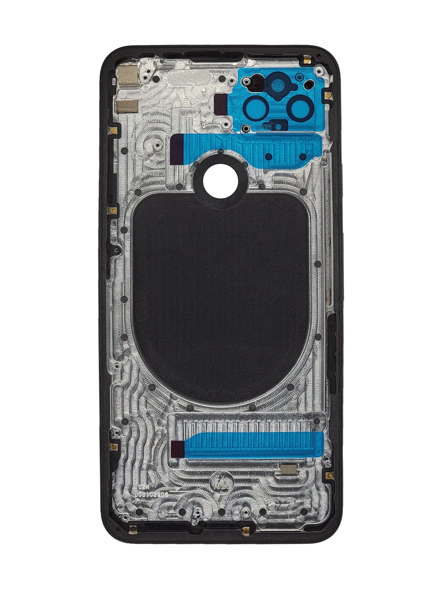 Google Pixel 5 Back Cover (Just Black)