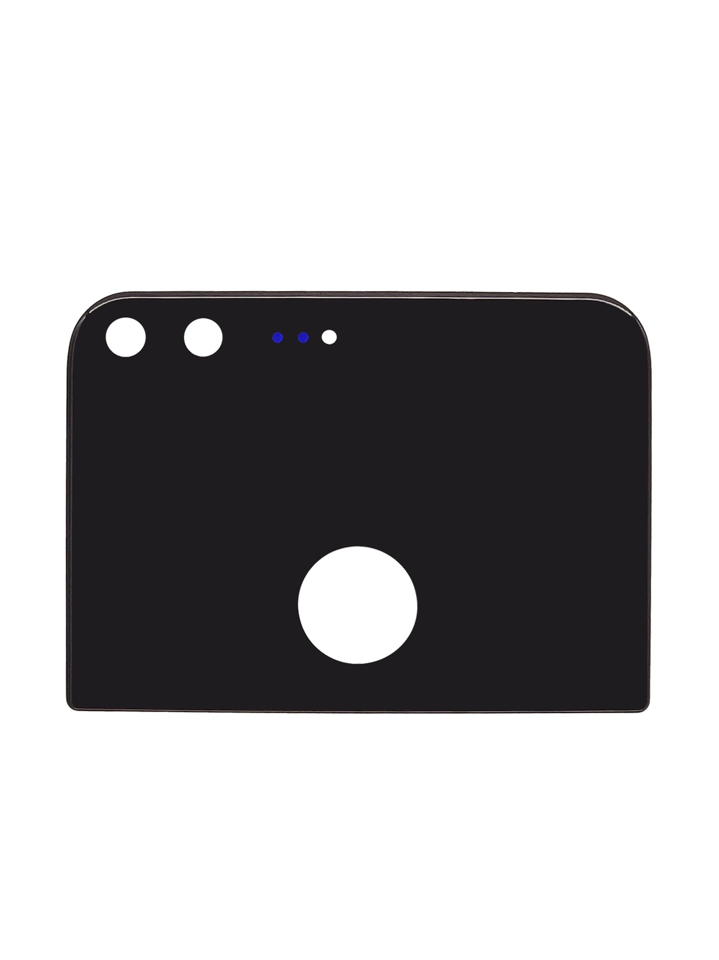Google Pixel XL Top Back Cover (Black)