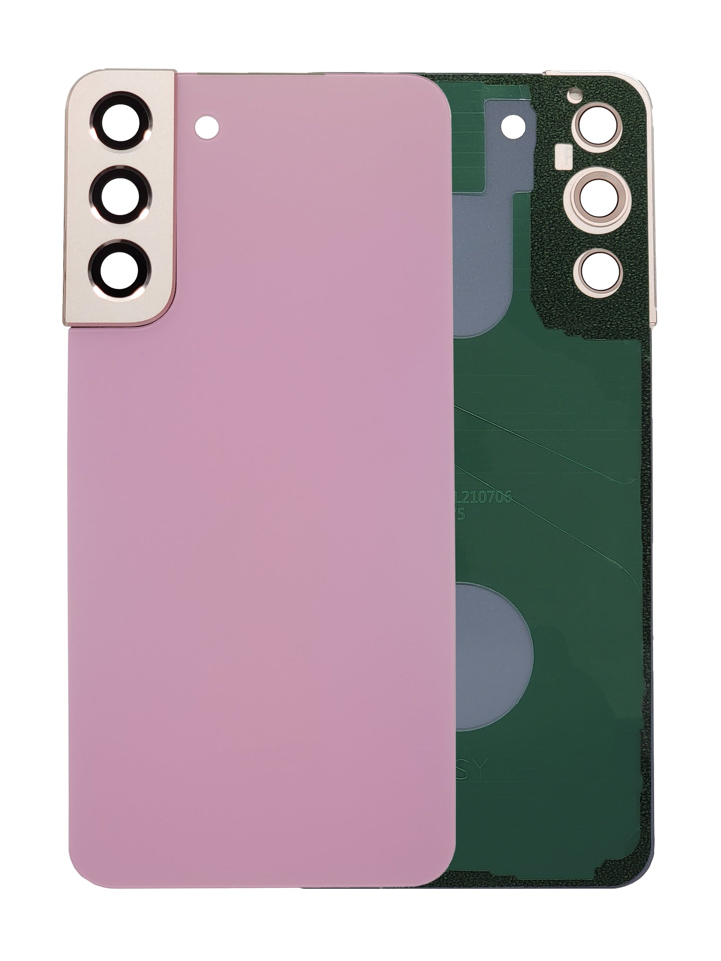 Samsung S22 Plus Back Cover (Pink Gold)